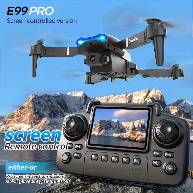 Drone Controller Screen - Drone Lipat E99 PRO MAX dengan