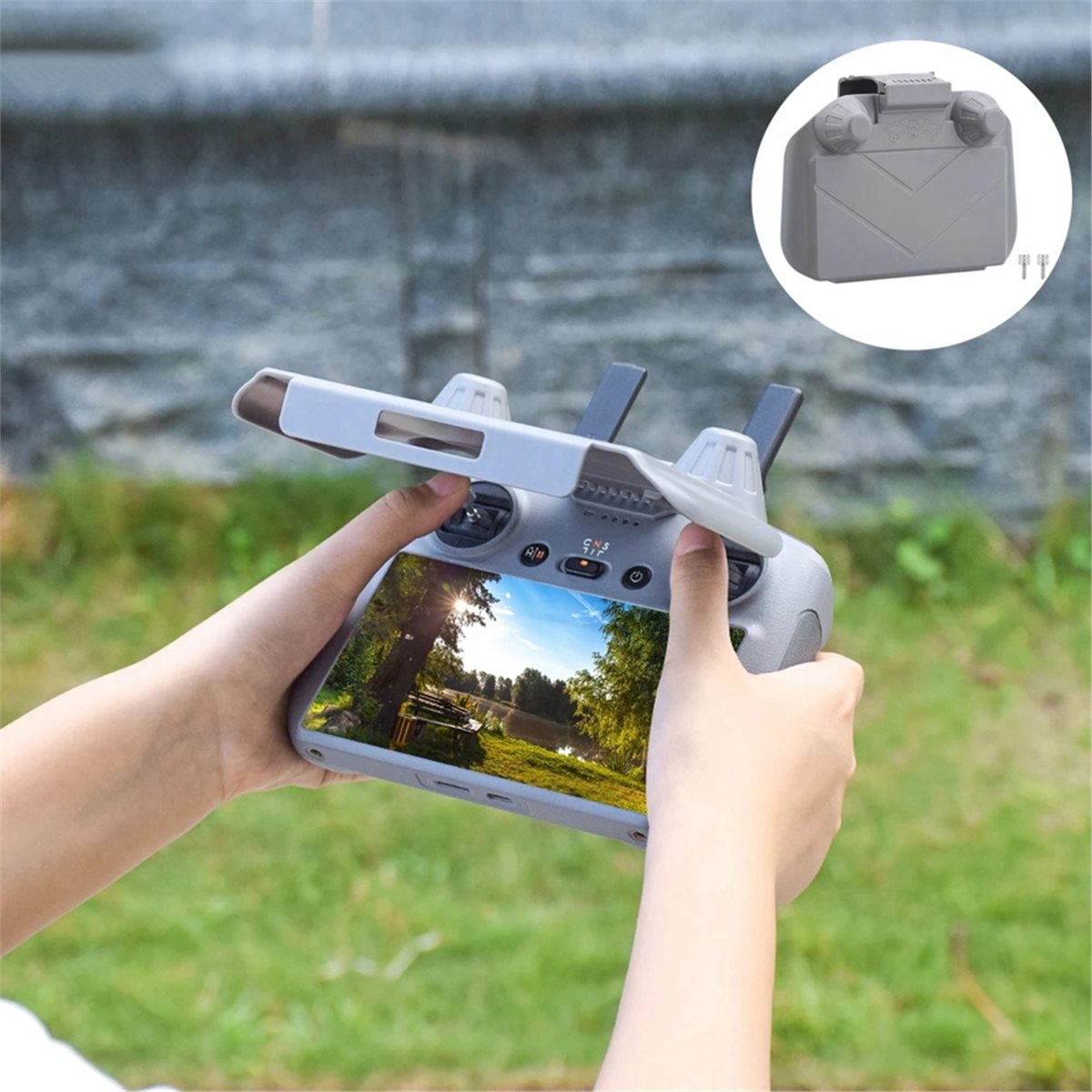 Drone Sun Shade - DT75BG Pelindung Matahari untuk 4 Pro/Mini