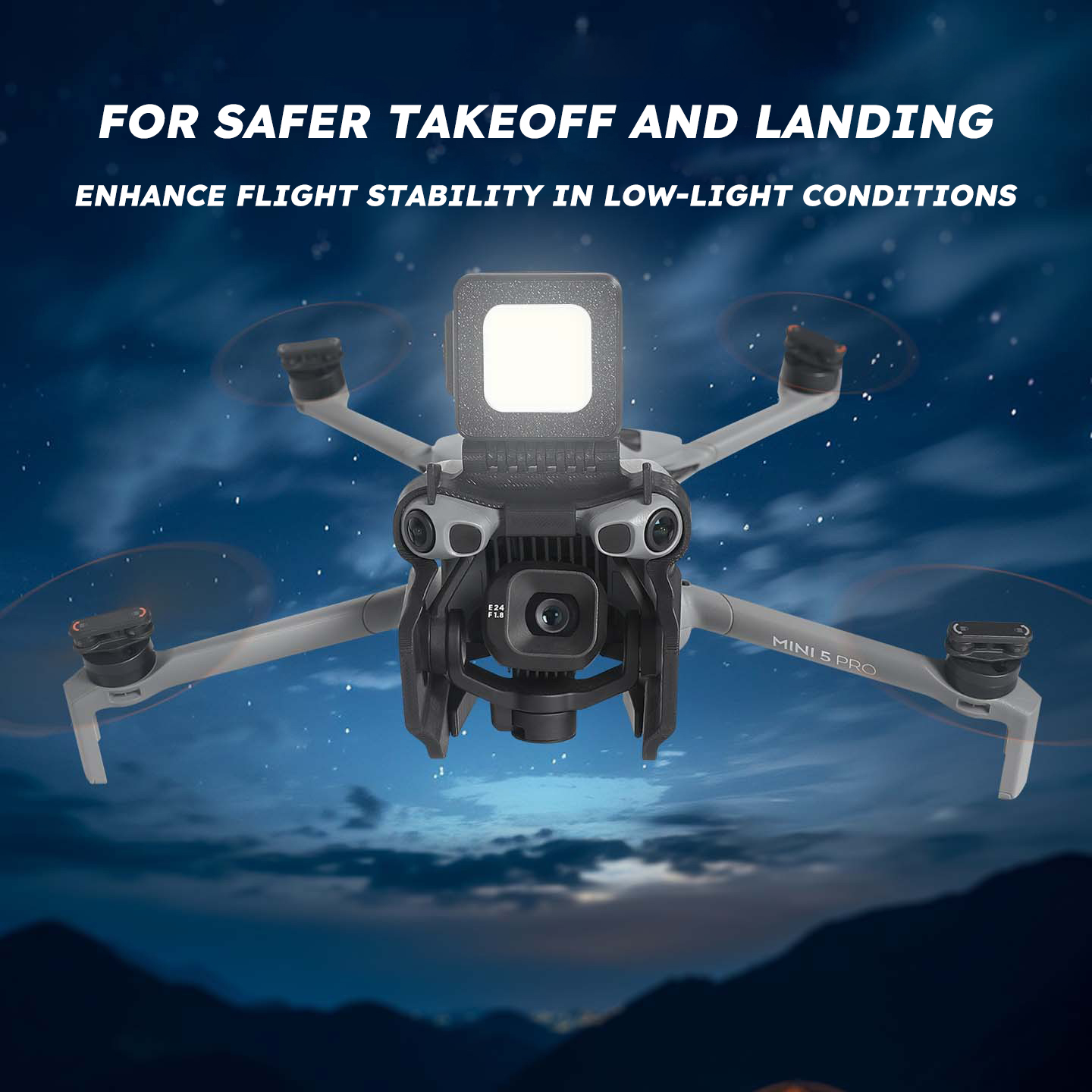 Untuk DJI Mini 5Pro/Mavic 3Pro - Drone Strobe Light ulasan dan harga