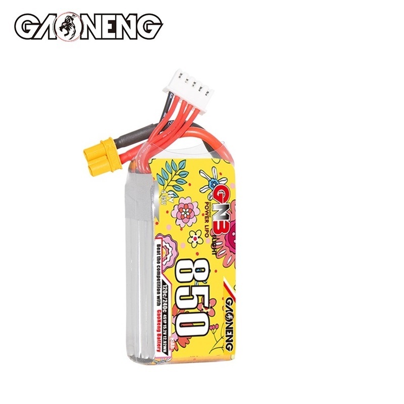 Baterai Lipo GNB 4S 15.2V 850m - Drone Power Bank ulasan dan harga
