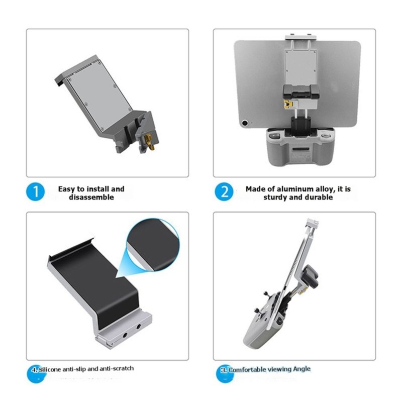 RISE – Braket Penyangga Paduan - Drone Tablet Mount ulasan dan harga