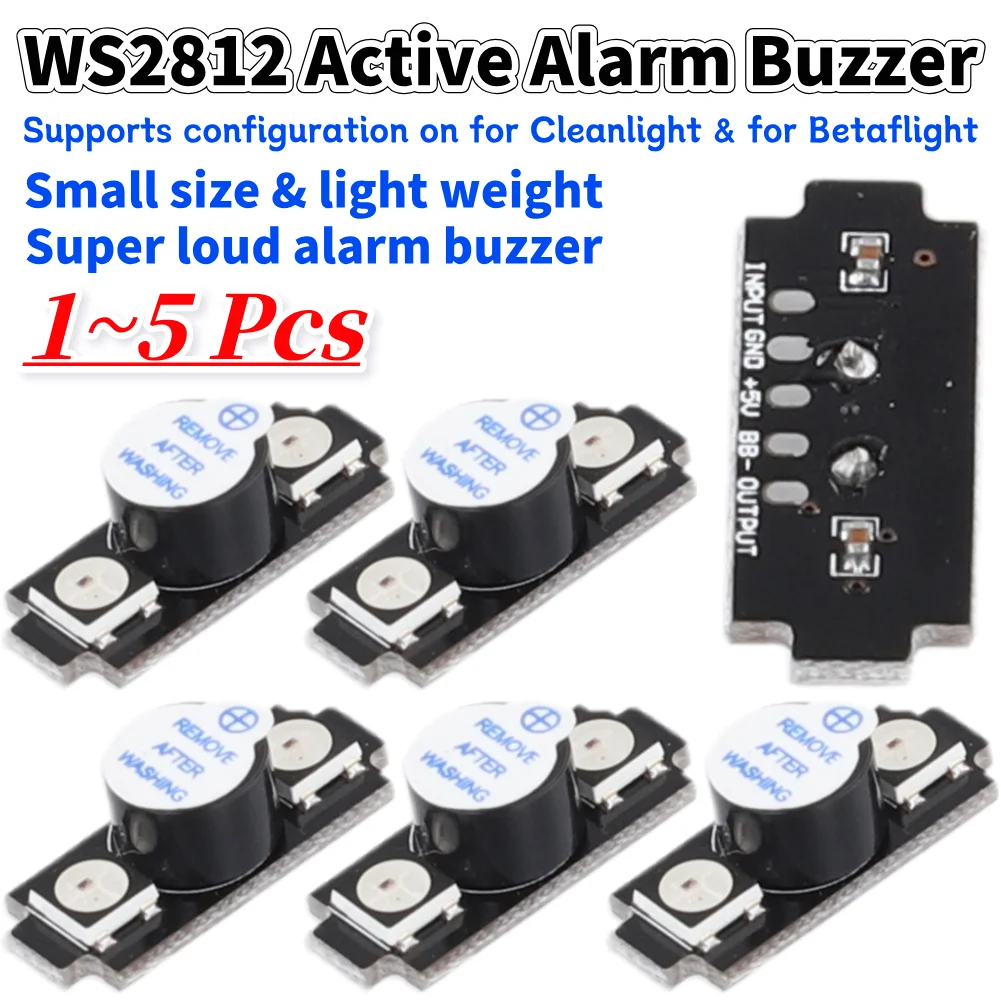 WS2812 Buzzer Alarm Aktif LED  - Drone Beacon Light ulasan dan harga