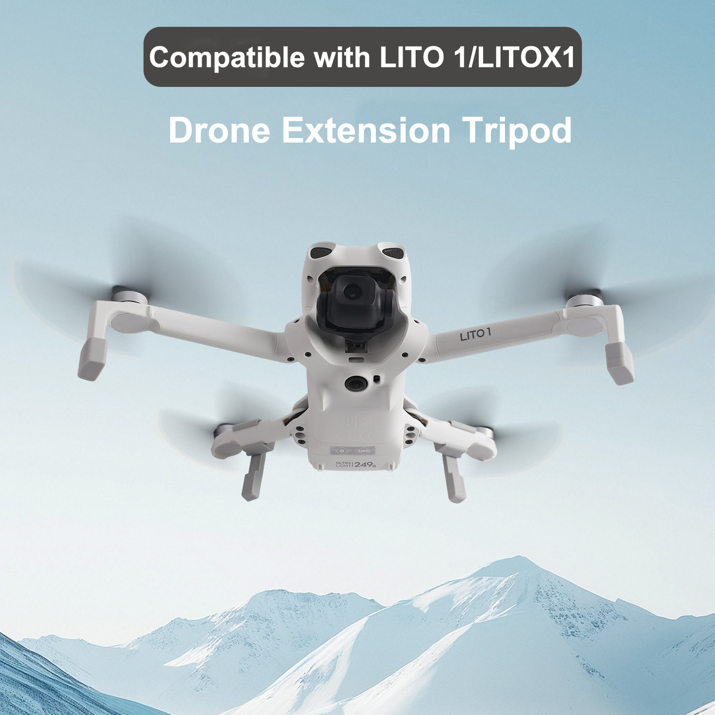 Pemanjang Landing Gear untuk D - Drone Propeller Holder ulasan dan harga