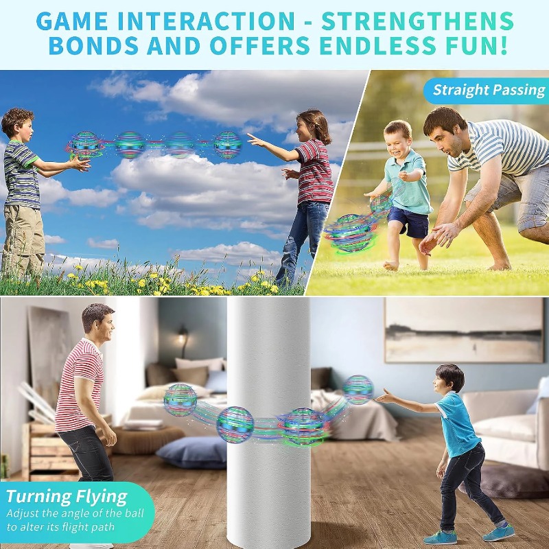 Boomerang Flyorb Bola Terbang  - Drone Beacon Light ulasan dan harga