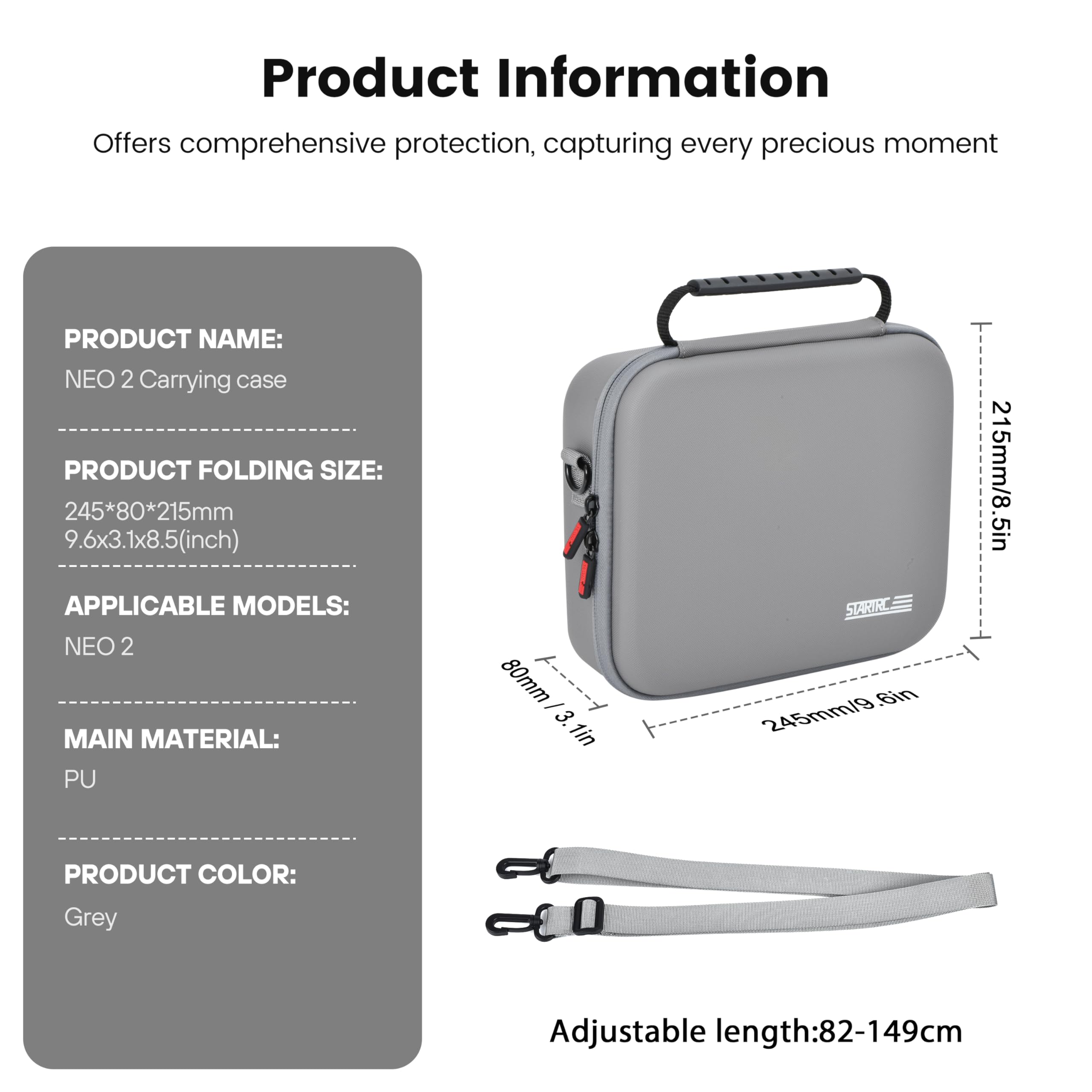 Tas Selempang PU Portabel Neo  - Drone Carrying Case ulasan dan harga